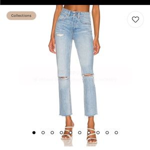 GRLFRND denim Karolina high rise